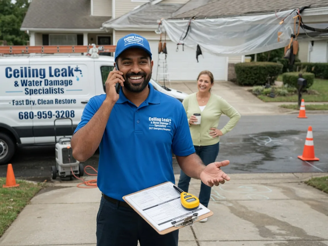 Ceiling Leak Cleanup Columbia, MS FAQs